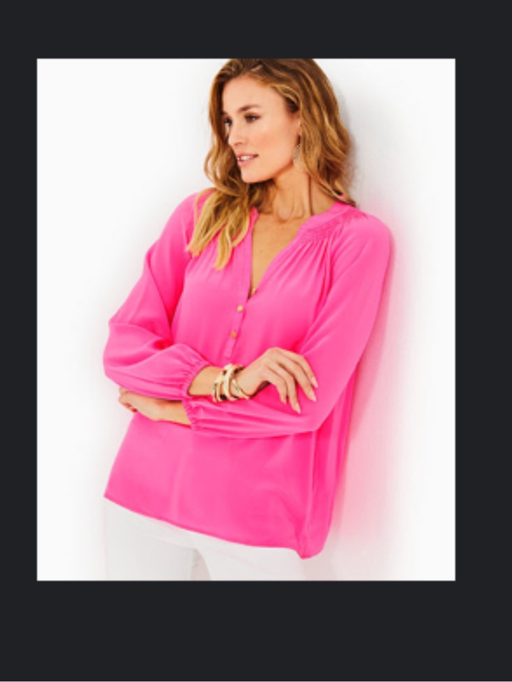Lilly Pulitzer Elsa Silk Top